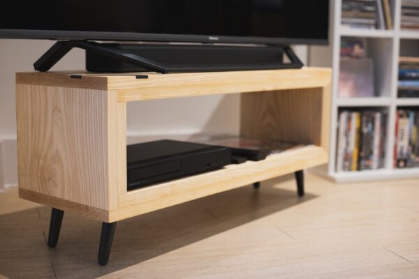 TV Stand with Epoxy Inlay