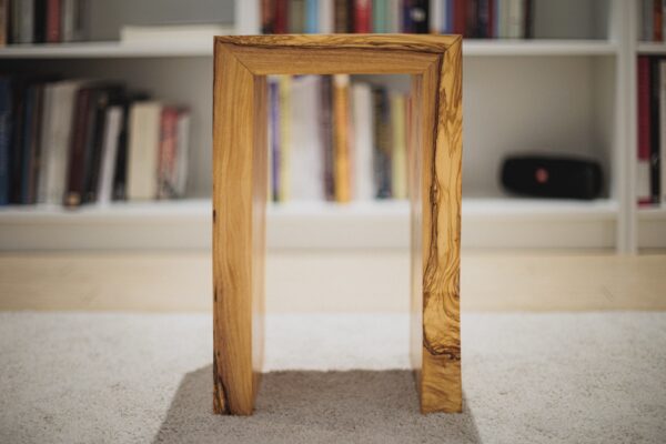 Waterfall Olive Wood Nightstand